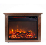 Remote Controlled Oak Infrared Fireplace