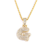 Custom Bubble Letters Name Pendant