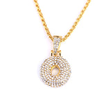 Custom Bubble Letters Name Pendant