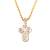 Custom Bubble Letters Name Pendant