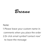 Custom Name Necklace Stainless Steel Charm Custom Name