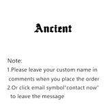 Custom Name Necklace Stainless Steel Charm Custom Name