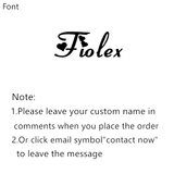 Custom Name Necklace Stainless Steel Charm Custom Name