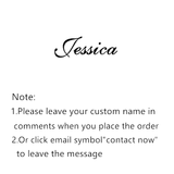 Custom Name Necklace Stainless Steel Charm Custom Name