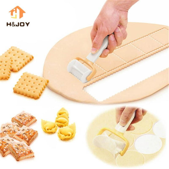 Biscuit Rolling Cutter 3pcs/Set Baking Tool Pastry Blade Roller