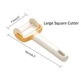 Biscuit Rolling Cutter 3pcs/Set Baking Tool Pastry Blade Roller