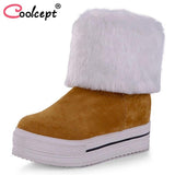 Women High Heel Winter Boots