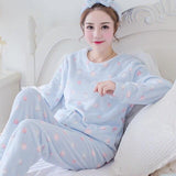 Women Winter Pajamas Set