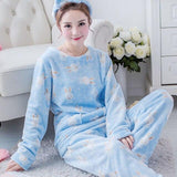 Women Winter Pajamas Set