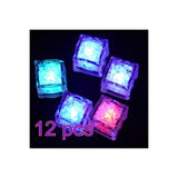 12pcs Luminous LED Ice Cubes