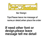 Stainless Steel Personalised Custom Name Necklace