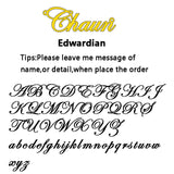 Stainless Steel Personalised Custom Name Necklace