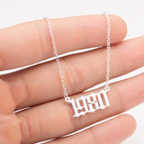 Personalized Date Necklaces