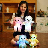 1pc 32cm Stuffed Animal Luminous Plush Toys Stuffed Bear Teddy Bear Baby Sleeping Toy Birthday Gift For Kid