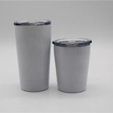 New Style Kids Tumbler Free Cups 8 oz with Spill Proof Slip Lids & with Plastic Straws