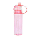 600ml Sports Spray Water Bottle Leak-Proof