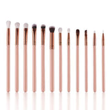 Rose Gold Perfect Eye Shadow Blending Brush Set