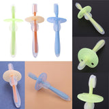 1PC Kids Soft Silicone Training Toothbrush