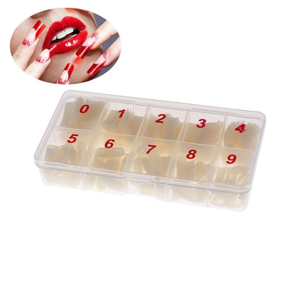 500pcs Nail Tips Artificial False Nails Tips for Nail Art Making