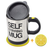 Stainless Lazy Self Stirring Mug
