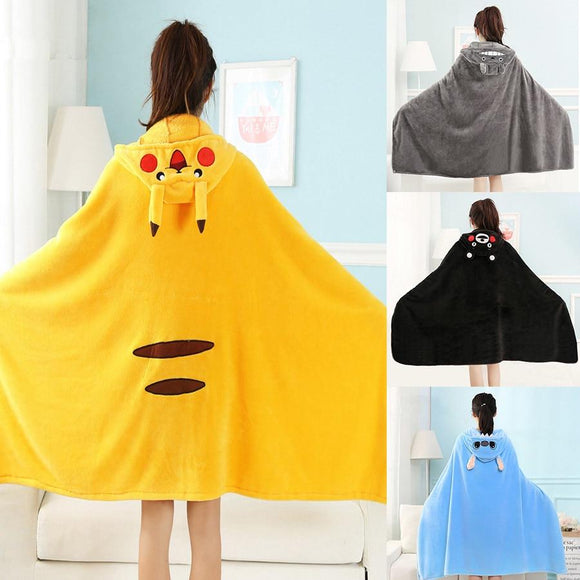 Kids Blanket/Bathrobe Multiple Anime Characters Models