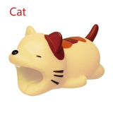 Cartoon Animals Data Line Protector For Mobiles