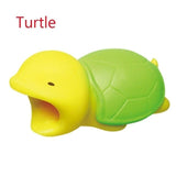 Cartoon Animals Data Line Protector For Mobiles