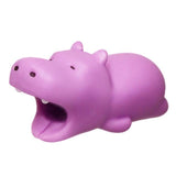 Cartoon Animals Data Line Protector For Mobiles