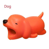 Cartoon Animals Data Line Protector For Mobiles