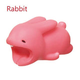 Cartoon Animals Data Line Protector For Mobiles