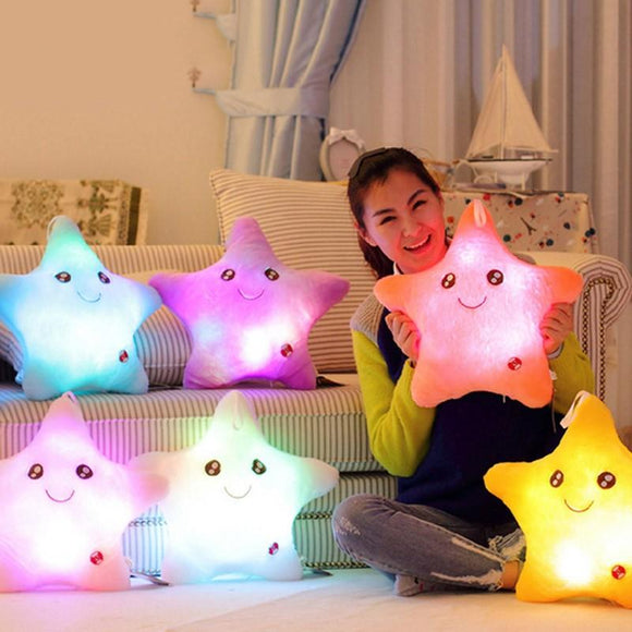Colorful Star Shape Soft Pillow