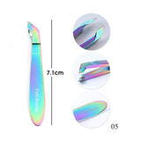 Full Beauty Manicure Cutter Rainbow Nail Clippers