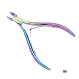 Full Beauty Manicure Cutter Rainbow Nail Clippers