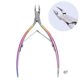 Full Beauty Manicure Cutter Rainbow Nail Clippers