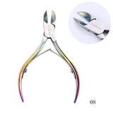 Full Beauty Manicure Cutter Rainbow Nail Clippers