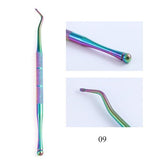 Full Beauty Manicure Cutter Rainbow Nail Clippers