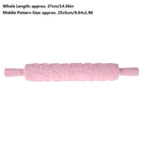 Non-stick Silicone Baking/Rolling Mat and Rolling Pin for dough