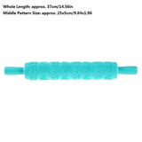 Non-stick Silicone Baking/Rolling Mat and Rolling Pin for dough