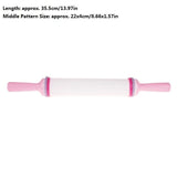 Non-stick Silicone Baking/Rolling Mat and Rolling Pin for dough