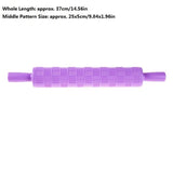 Non-stick Silicone Baking/Rolling Mat and Rolling Pin for dough