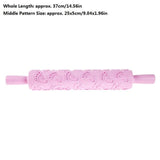 Non-stick Silicone Baking/Rolling Mat and Rolling Pin for dough