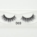 handmade Reusable False 3D Mink eyelashes