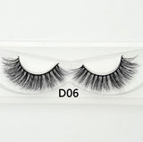 handmade Reusable False 3D Mink eyelashes