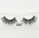 handmade Reusable False 3D Mink eyelashes