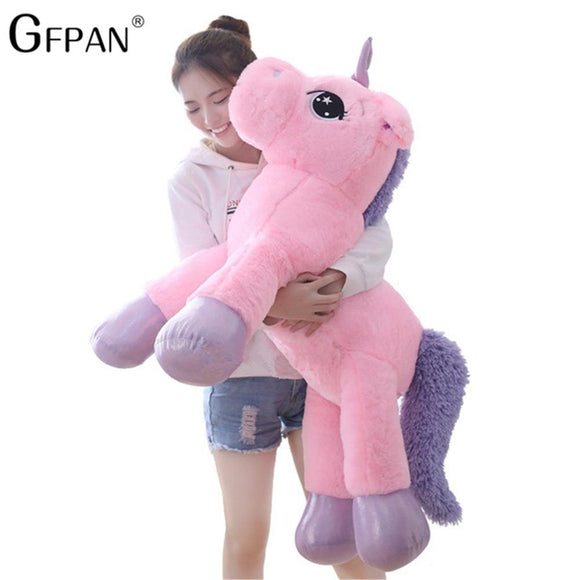 Giant 80/60cm Unicorn Plush Toy