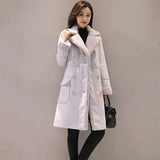 Women Suede Fur Winter Coat